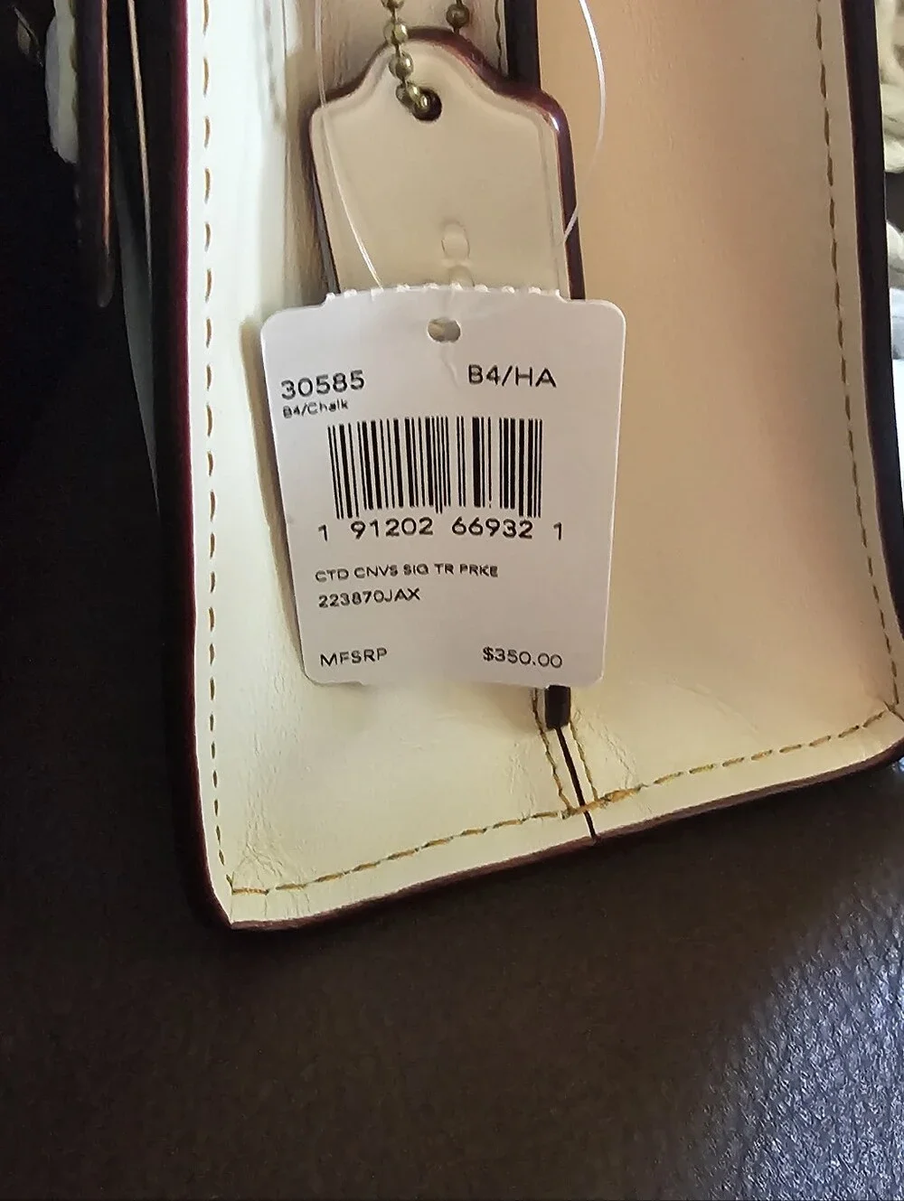Coach Leather Tote Bag – Premium Women’s Bag